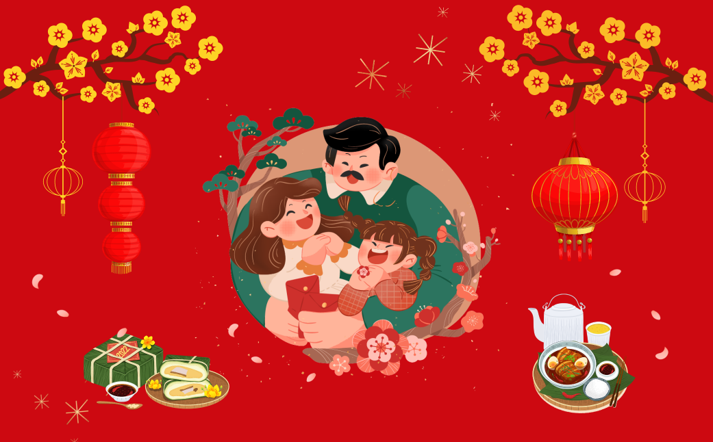 Recalling the old-time tet taste!
